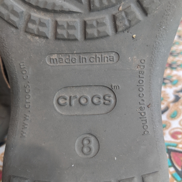 SOLD- Crocs Sandals - Picture 2 of 3